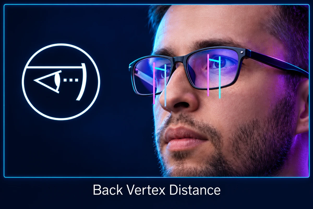 Back vertex distance