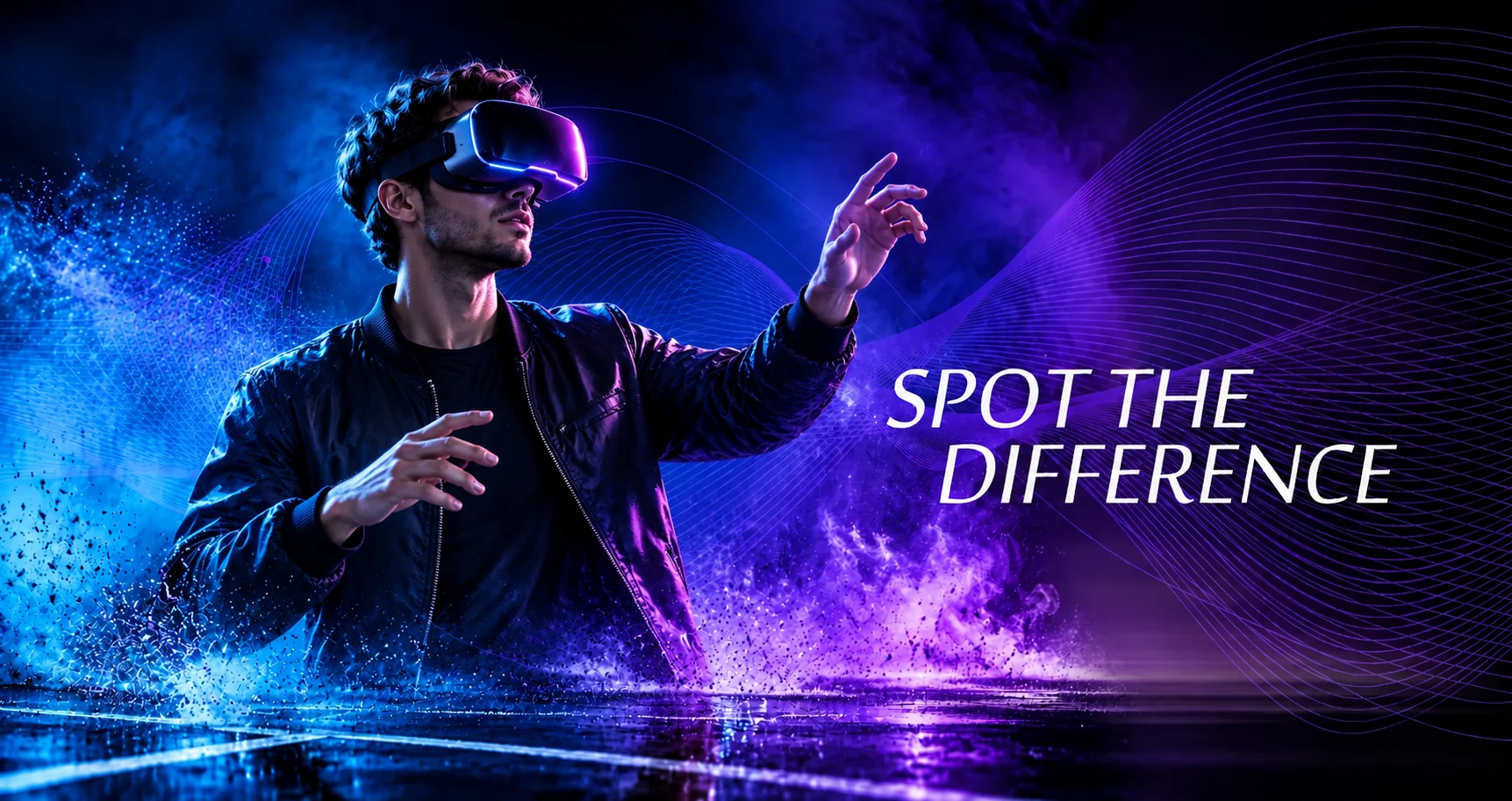 Durabon campaign: man exploring virtual reality